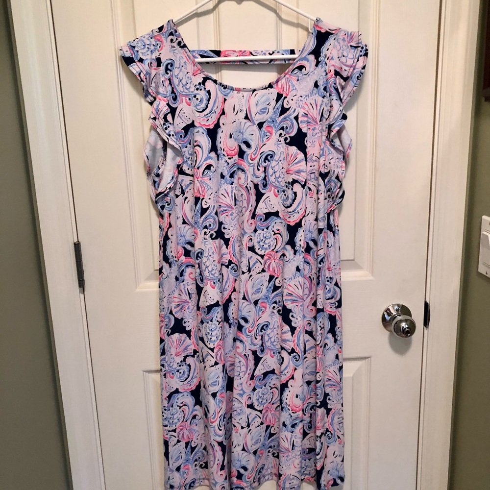 Lilly Pulitzer Dani size large NWT color High Tide Navy
